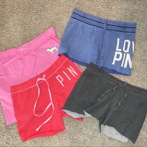 PINK Victoria's Secret Pants - Victoria's Secret PINK Shorts Bundle Size Medium
